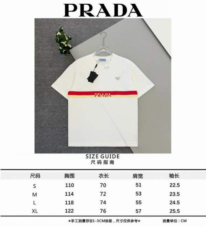 Picture of Prada T Shirts Short _SKUPradaS-XLm6tx343085